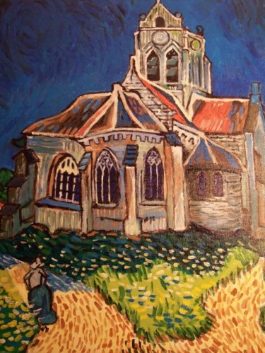 l'eglise d'Auvers sur Oise