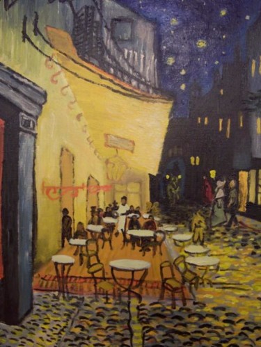 Le café le soir- Van Gogh